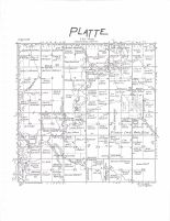 Platte Township, Charles Mix County 1906 Uncolored and Incomplete